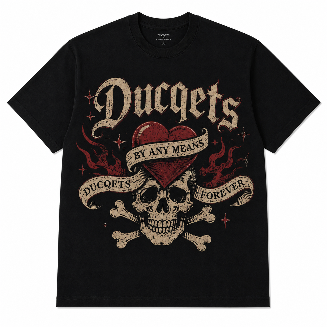 Broken Hearts and Skull Tee