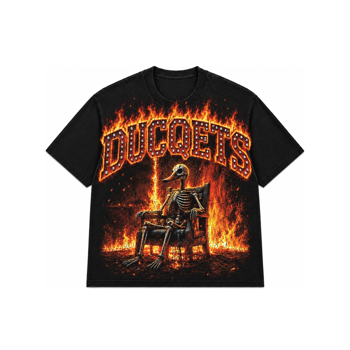 Flaming Skeleton