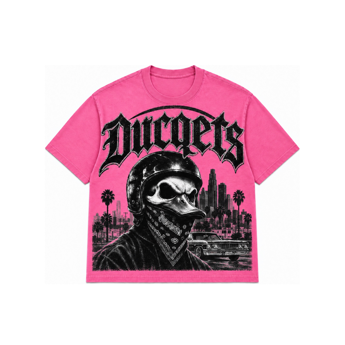 Pink Biker