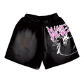 Ducqets Sprayed Pink Shorts