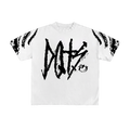 Ducqets Sprayed & Striped T-shirt