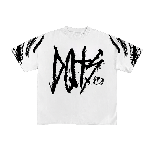 Ducqets Sprayed & Striped T-shirt