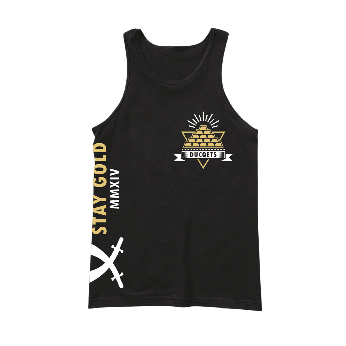 Ducqets Stay Gold Tank Top