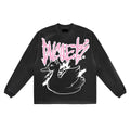 Ducqets Sprayed Pink Sweater